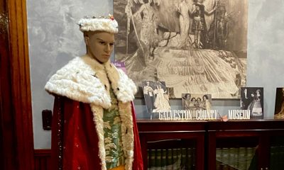 King Costume at Bryan Museum Mardi Gras Exhibit