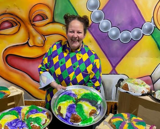 Chef Mary Bass King Cake