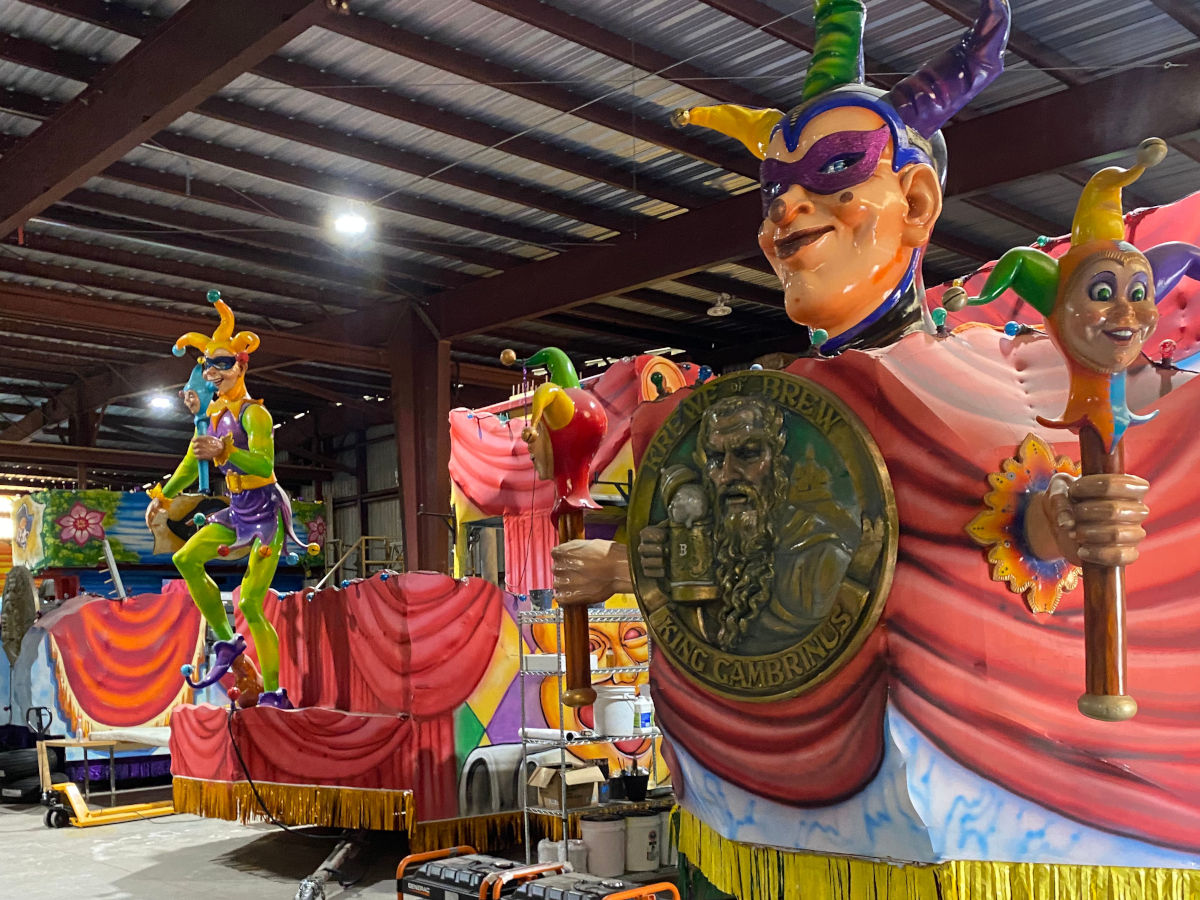 Local Artists for Galveston Mardi Gras