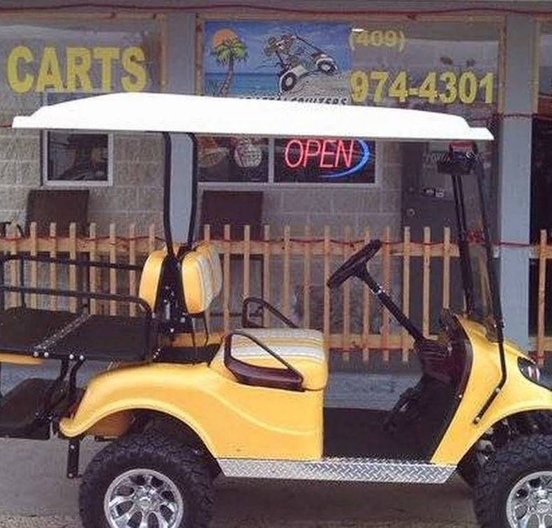 Coastal Cruizer golf cart rental