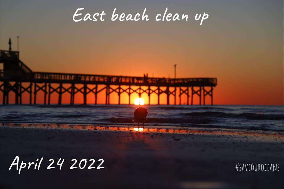 east beach clean up