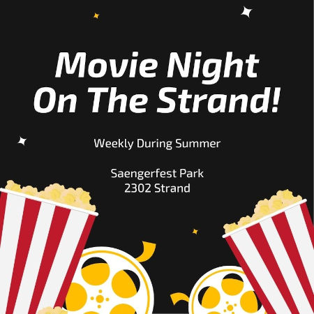 Movie Night On The Strand