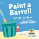 paint a barrel artistboat galveston farmers market