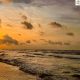 Sunrise on World Oceans Day in Galveston